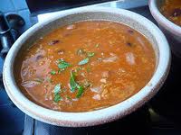 Tomato and bean soup