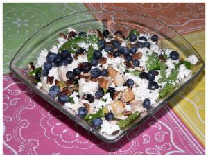 Blueberry salad